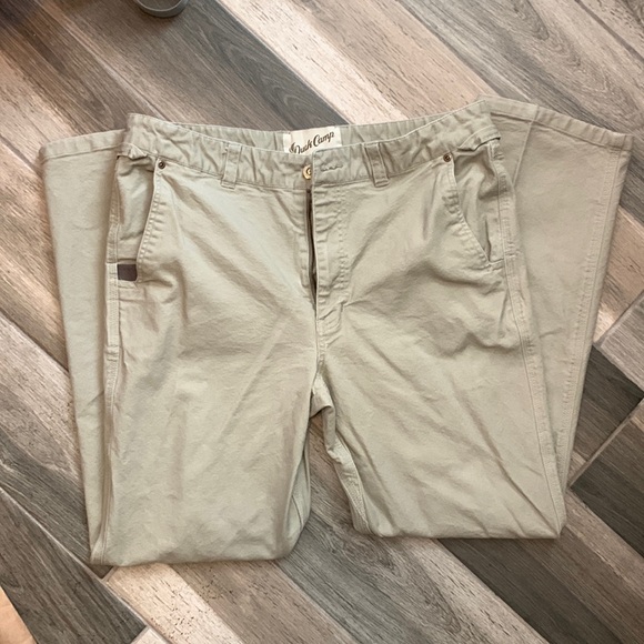 Duck Camp Men’s Brush Pants - Tan - 36R - Picture 2 of 5